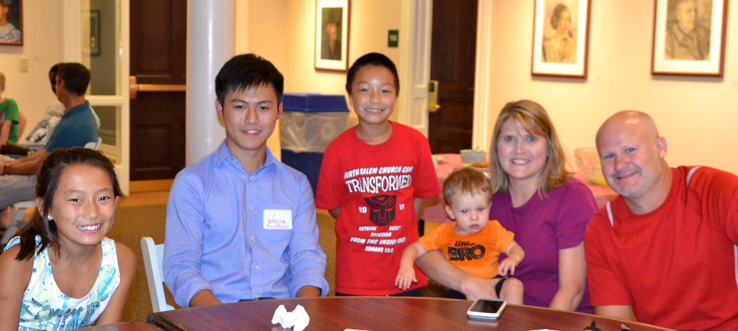 International students who attend Wabash College are matched with participating individuals, couples and families living in Montgomery County to offer support and friendship while the student is living in America. Interactions can be fun and enriching for both sides of the relationship.